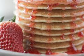 Lots of people find the use of bisquick to be cheating, somehow. Strawberry Shortcake Pancakes 4 Sons R Us