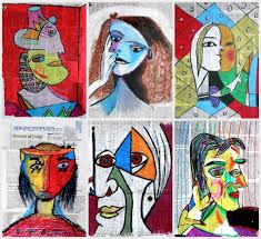 Pablo picasso was one of the 20th century's most famous artists. Mixed Media Portraits By Picasso Arte A Scuola