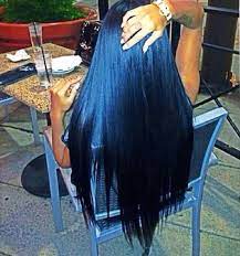 Gorgeous Long Blue Black Hair Goodness Hair Styles Long Hair Styles Blue Black Hair