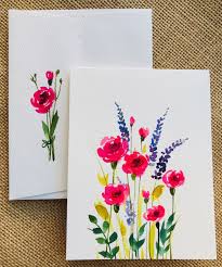 Signup for my mailing list. Check Our Beautiful Collection Of Hand Painted Greeting Cards With Flowers Painted With High Quality Watercolor Greeting Cards Flower Drawing Watercolor Cards
