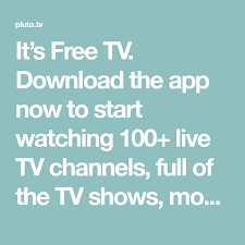 It S Free Tv Download The App Now To Start Watching 100 Live Tv Channels Full Of The Tv Shows Movies And Internet Videos Y Live Tv Streaming Tv Tv Channels