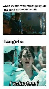 I volunteer as tribute meme by naanii memedroid rebel scum finn @realtraitorfinn follow older sister ruins younger sister's chance to appear on television i volunteer as tribute. Pin Von Queen Fleek Auf Stranger Things Fremde Gefahr Stranger Things Filme