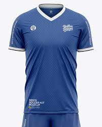 Download Full Soccer Kit In Apparel Mockups On Yellow Images Object Mockups