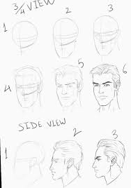 7 Anime Face Shapes Male Face Drawing Anime Face Shapes Sketches Tutorial And now you're done with the anime male head shape. face drawing anime face shapes