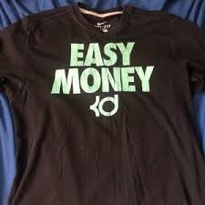 Free shipping on orders over $25 shipped by amazon. Nike Shirts Nike Drifit Kevin Durant Easy Money Tshirt Poshmark