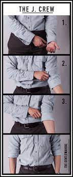 How To Roll Up Your Sleeves The Right Way - The Gentlemanual