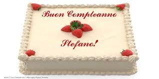 Stefano martinelli on twitter buon compleanno at 4vvero. Torta Con Fragole Buon Compleanno Stefano Cartoline Di Compleanno Per Stefano Messaggiauguricartoline Com