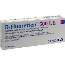 D Fluoretten 500 Tabletten 30st Tabletten
