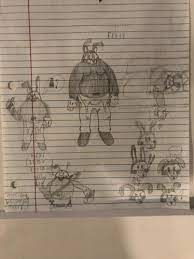 These are the textures found in the game. I Made A Character Sheet For Fetty From Downward Fall Bendyandtheinkmachine