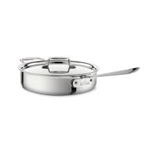Price $ 225 our price $ 159.95; All Clad 3 Qt D5 Saute Pan Maison Cookware Bakeware