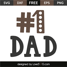 Download 1 Dad Lovesvg Com