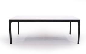 Accent your living room with a coffee, console, sofa or end table. Florence Knoll Coffee Table White Laminate Black Steel Frame For Sale At 1stdibs
