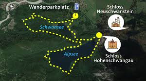 Die wanderung rund um den eibsee ist einer der schönsten und abwechslungsreichsten wege im ortsbereich von grainau. Wandern Rundwanderung Um Den Schwansee Und Alpsee Service Wir In Bayern Br Fernsehen Fernsehen Br De