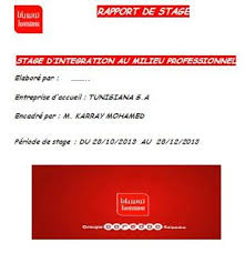 Rapport De Stage Maintenance Informatique Ofppt