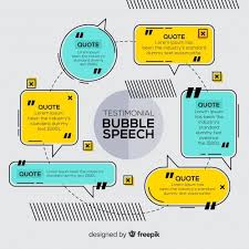 Download Speech Bubble Shaped Testimonial For Free Mind Map Design Book Design Layout Infographic Design Layout