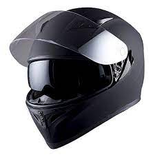 1storm Motorcycle Street Bike Dual Visor Sun Visor Full Face Helmet Mechanic Matt Black Size Full Face Helmets Street Motorcycle Cool Car Accessories