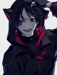 Hiei is a spiky haired fire demon, who is short and gifted with high agility. Pin By Diana Kvitka On Boys Anime Cat Boy Anime Drawings Boy Anime Demon Boy