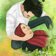 21 Couple Whatsapp Dp Wallpaper In 2020 Animated Love Images Cute Love Cartoons Cute Muslim Couples
