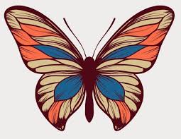 Free Colorful Butterfly Vector Art Titanui Butterflies Vector Vector Drawing Vector Art