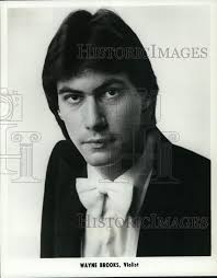 1990 Press Photo Violinist Wayne Brooks