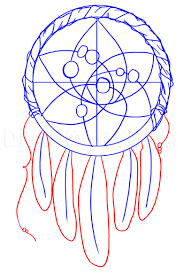 How To Draw A Dreamcatcher, Step By Step, Drawing Guide, By Dawn - Dragoart