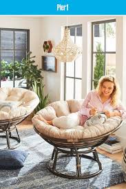After All These Years Our Iconic Papasan Is Still A Pier 1 Favorite It S Handcrafted And Crazy Cozy Like Always But Available Papasan Chair Lounge Furniture