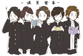 arashi in the train イラスト 嵐 漫画 嵐 イラスト