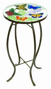 Round tables with a revolving lazy susan can make serving dinner more convenient on the host. Cool Pin This Follow Us Zpatiofurniture Com Is Your Patio Furniture Gallery Click Image Glass Top Side Table Glass Side Tables Outdoor Side Table