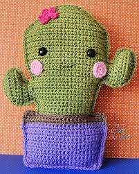 Crochet easy round cactus ideas for gift, tutorial base: 30 Free Crochet Cactus Patterns Crochet Succulent Pattern