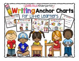 writing anchor charts for little learners with text types