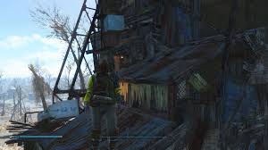 Junky Billboard Shack Tower Player Home : rfalloutsettlements