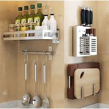 4.9 out of 5 stars with 2506 ratings. Wall Mounted Punch Free Cutting Board Tool Rack Kitchen Appliances 304 Stainless Steel Kitchen Rack Pot Rack Wall Mounted Kitchen Racks Aliexpress