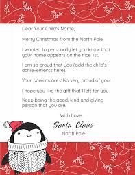 Free printable santa envelopes #27: Free Personalized Printable Letter From Santa To Your Child