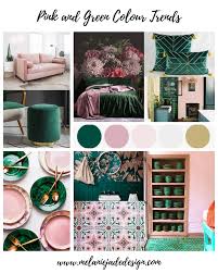 See more ideas about emerald, shades of green, emerald green decor. Colour Trends Pink And Green Should Always Be Seen Melanie Jade Design