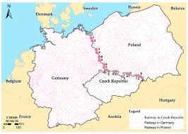 Make a subdivisions map for any country you want. Sustainability Free Full Text Main Problems Of Railway Cross Border Transport Between Poland Germany And Czech Republic