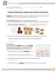 Being able to balance chemical equations is a key chemistry skill. Btj2na0 P7iqim