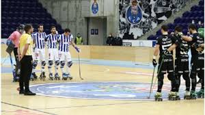 Cers medalha vencedor 1982 f.c. Hoquei Em Patins Fc Porto E Sporting Em Partida Marcada Por Quintana Renascenca