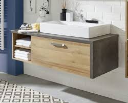 Waschbeckenunterschrank Bay Eiche Riviera Kaufen Grauer Waschtisch Waschbeckenunterschrank Waschbecken