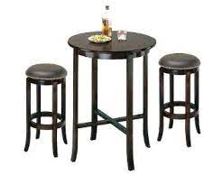 Maybe you would like to learn more about one of these? Amazon Com York Espresso Pub Table Set With 2 Leather Nailhead Swivel Bar Stools Home Kitchen Pub Table Set Wood Bar Table Bar Table