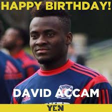 Happy Birthday, David Accam! May all your dreams come true! Drop your best  wishes in the comments below