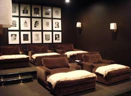 Interior style to transform your home. Decorating A Stylish Comfy Movie Room