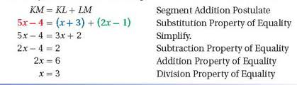 2 5 Algebraic Proof Flashcards Quizlet