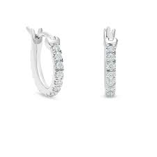 Check spelling or type a new query. Db Classic Hoop Earrings In White Gold De Beers Us