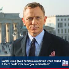 THE SPY WHO LOVED HIM?: "I mean, really." The iconic star wasted no time  rolling his eyes when asked about James Bond's sexuality in future movies.  See his full reaction: https://trib.al/9GO5sow