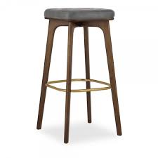 Shop our best selection of gray bar stools & counter stools to reflect your style and inspire your home. Winchester Upholstered Wooden Bar Stool Grey Walnut 75cm Cult Uk