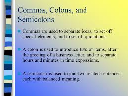 Putting a comma between two independent clauses will confuse your readers and make your work frustrating to. When To Use A Semicolon Instead Of Comma