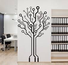 Circuit Board Tree Vinyl Wall Art Graphic Stickers Decals Vinyl Transfers Ebay Decoracao De Varanda Pequena Decoracao Decoracao De Varanda