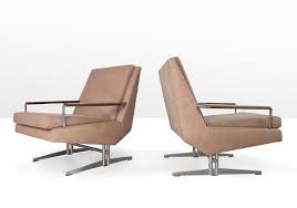 Comparison shop for modern leather lounge chairs home in home. Pair Of Danish Modern Leather Lounge Chairs 1960s 86928