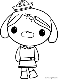 The octopod is a mobile undersea vehicle, and it is the octonauts' home and headquarters. Octonauts Coloring Pages Coloringall