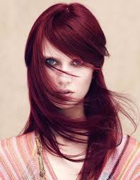 aveda haarfarben lange haare bilder rote haare
